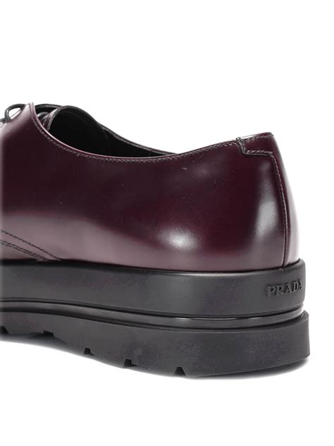 prada loafers 2021|Prada lace ups.